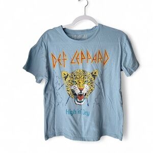 Def Leppard Blue High ‘N‘ Dry Tee